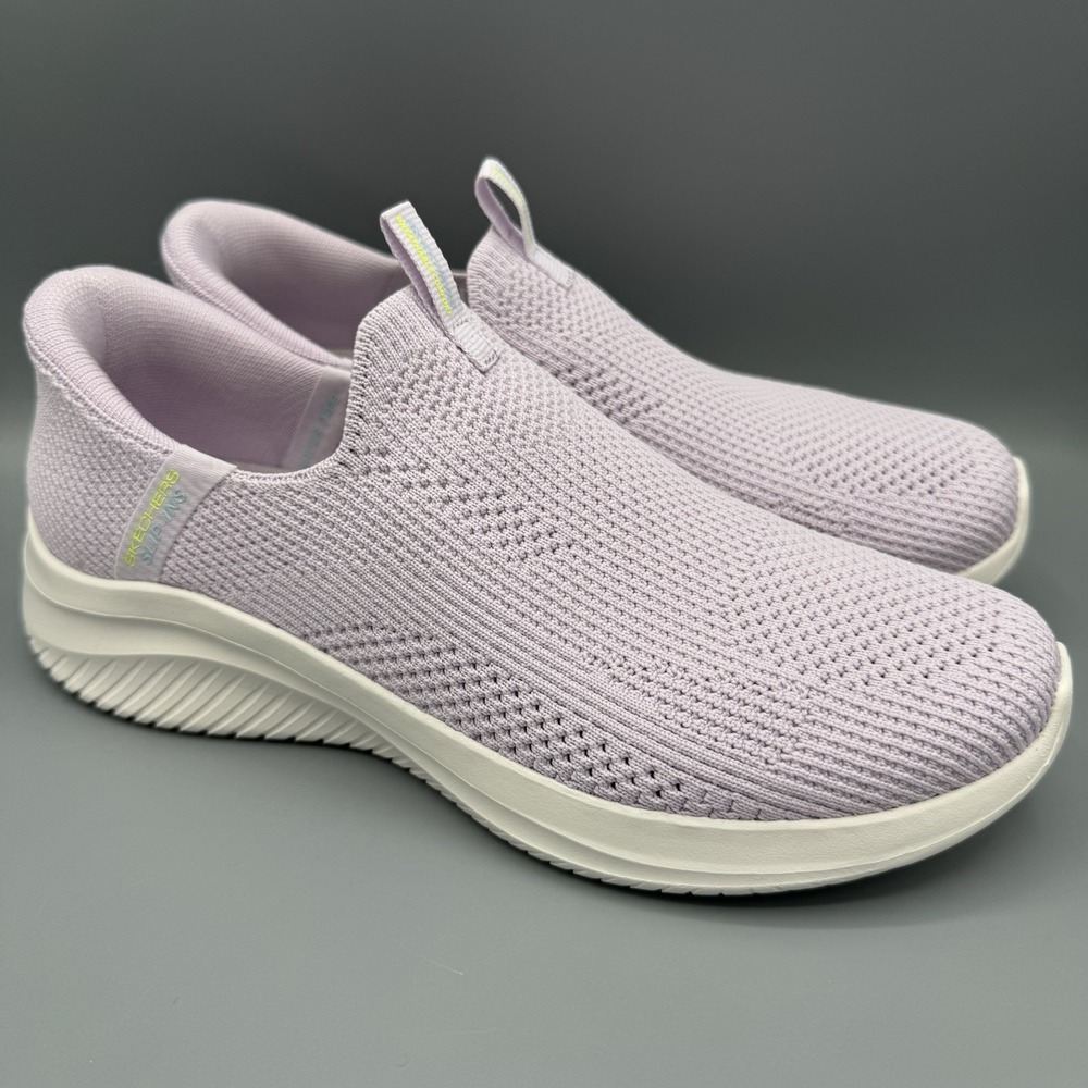 SKECHERS Women's Ultra Flex 3.0-Lavender Hands Free Slip-IN Sneaker Sz 8 New